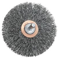 DEWALT 3 IN X 1/4 IN Hp .014 Carbon Crimped Wire Wheel, DW4903