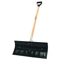 Truper Wood Handle Steel Push Shovel, 41 IN, 33823