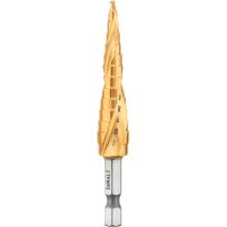 DEWALT Impact Ready Step Drill Bit, 1/8 IN To 1/2 IN, DWA1783IR