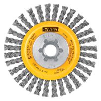 DEWALT Carbon Stringer Wire Wheel, 4 IN x 1/4 IN x .020, DW4925