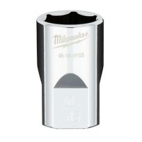 Milwaukee Tool 6-Point 1/2 IN Drive Socket,  SAE, 45-34-9103, 11/16 IN