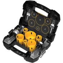 DEWALT Hole Saw Electrician's Kit, 9-Piece, D180002