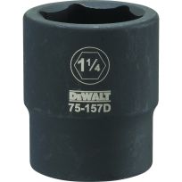 DEWALT 6-Point 3/4 Drive Standard Impact Socket, DWMT75157OSP, 1-1/4 IN