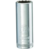 DEWALT 12-Point 3/8 IN Drive Deep Socket, SAE, DWMT74146OSP, 7/16 IN