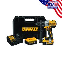 DEWALT Lithium-Ion Brushless 3-Speed Hammer Drill Kit, 20V MAX XR, DCD996P2