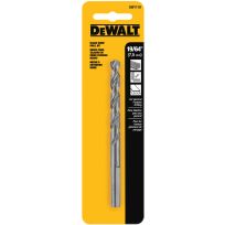 DEWALT Black Oxide Drill Bit, DW1119  G, 19/64 IN