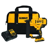 DEWALT Narrow Crown Stapler Kit, 20V MAX XR, 18-Gauge, DCN681D1