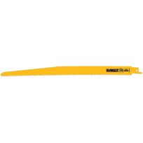 DEWALT Wood Cut Reciprocating Blade, 12 IN, 6 TPI, 5-Pack, DW4804