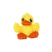 Mighty Medium Blue-Durable Ball - Squeaky Plush Toy, MTJR-MICROB-DUCK