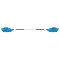 CAMCO Kayak Paddle, Asymmetrical, Blue, 7 FT, 50483