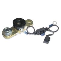Battery Doctor Side Termnal Battery Switch-Black Knob with Bypass Fuse, 20310