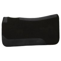 WEAVER EQUINE™ Contoured Single Weave Felt Saddle Pad, 35-1677-S1, Black, 23 IN x 39 IN