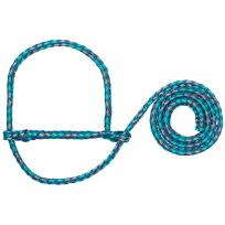 WEAVER LIVESTOCK™ Poly Rope Sheep Halter, 35-7840-S23, Blue / Mint / Gray