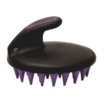 WEAVER EQUINE™ Palm-Held Coarse Curry with Large, Pointed Rubber Bristles, 65-2058-C3