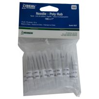 Ideal Poly Hub Needles 16Gx1 HP, 25-Pack, 9327