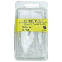 Survet Poly Hub Needles 18Gx1.5 SP, 25-Pack, TA521