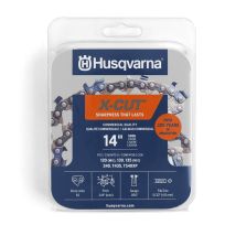 Husqvarna® X-Cut Chainsaw Chain - 3/8 IN Pitch, .050 IN Gauge, S93G, 597469552, 14 IN