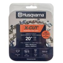 Husqvarna® X-Cut Chainsaw Chain - 3/8 IN Pitch, .050 IN Gauge, SP33G, 581643604, 20 IN