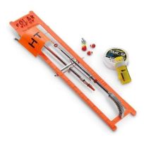 Ht Enterprises PTU-20L Polar Tip Up Kit, 200 FT Spool Orange, PTU-20L