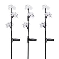 Alpine Solar Tractor Garden Stake, Assorted Tray, RGG164ABB