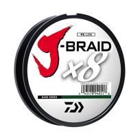 Daiwa J-Braid, x8, Dark Green, 204324