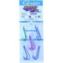 Gamakatsu Crappie Hook, Size 8, 15-Pack, 2606