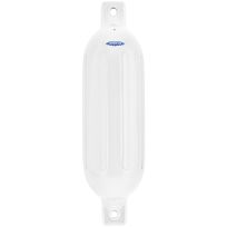 Shoreline Marine Inflatable Fender, 4.5 x 16 IN, White, 52385