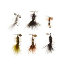 Pistol Pete Trout Fly Assortment Fishing Lures, Size 10,  6-Pack, 663609