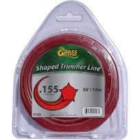Grass Gator Shaped Trimmer Line, .155 Diameter, 5155, 50 FT