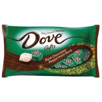 Dove PROMISES Dark Chocolate Peppermint Bark Christmas Candy, 467221, 7.94 OZ