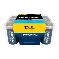 RAYOVAC® Alkaline Batteries, 12-Pack, 813-12PPK, D