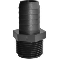 GreenLeaf Straight Adapter, 1/8 IN Male NPT x 3/8 IN Barb, A1838PBG1