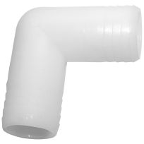 GreenLeaf Elbow Barb, 1 IN Hose Barb x 1 IN 90 degree Hose Barb, EB1010BG1
