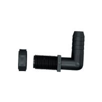 GreenLeaf Elbow, 1/2 IN Hose Barb, NTL12PBG1