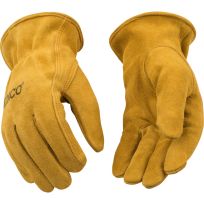 Kinco Men's Suede Cowhide Driver Gloves