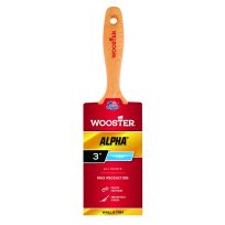WOOSTER® ALPHA® Flat Paint Brush, 4233-3, 3 IN