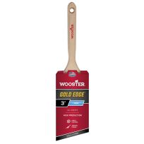 WOOSTER® GOLD EDGE® Angle Sash Paint Brush, 5231-3, 3 IN