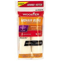 WOOSTER® JUMBO-KOTER® Mohair Blend™ Closed-End Roller, 2-Pack, RR304-4.5, 1/4 IN