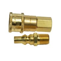 MR HEATER® Propane / Natural Gas 1/4 IN Quick Connector and Excess Flow Male Plug, F276190
