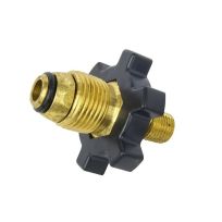 MR HEATER® Excess Flow Soft Nose P.O.L. with Handwheel x 1/4in Male Pipe Thread, F273655