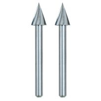 Dremel 1/4 IN High Speed Cutter, 1/8 IN Shank, 2-Pack, 125