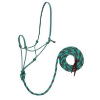 WEAVER EQUINE™ EcoLuxe™ Rope Halter with 10 FT Lead
