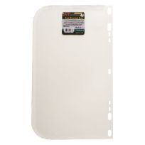 K-T Industries Clear Face Shield, 9 x 15.5, 4-2480