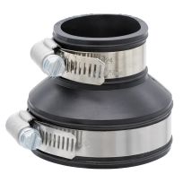 Fernco Flexible PVC Drain & Trap Connector, 1-1/2 IN x 2 IN, PDTC215