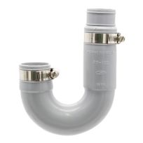 Fernco Flexible PVC Qwik Trap Connector, 1-1/2 IN or 1-1/4 IN, PFT150