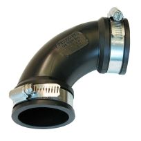 Fernco Quik Flexible 90 Elbow, 1-1/2 IN, PQL150