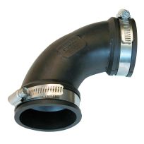 Fernco Quik Flexible 90 Elbow, 2 IN, PQL200