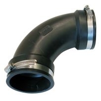Fernco Quik Flexible 90 Elbow, 3 IN, PQL300-3