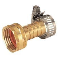 Landscapers Select Fem Brass Hose End Repair, 5/8 IN, GB958F3L