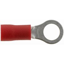 Dorman 22-18 Gauge Ring Terminal, No. 10, Red, 21-Pack, 85402